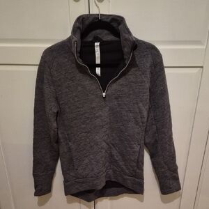 lululemon athletica Women's Charcoal Zip-Up Sweater